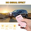 FT FUNTOR 5 buttons Key Fob Cover with Leather Keychain
