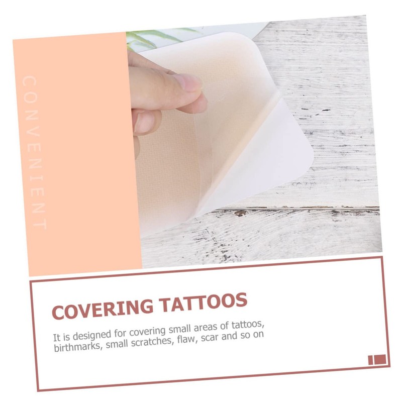 BIUDECO Tattoo Patch Mole Cover Scar Sticker Skin Concealing Tape