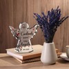 Jetec Sympathy Bereavement Gift Angel Red Cardinal Acrylic Memorial Gift