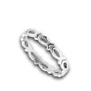 Eternity Christian Fish Stackable Ichthus Ring Stainless Steel Band Size