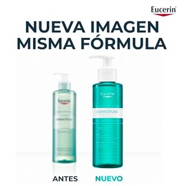 Eucerin Dermopure Gel Limpiador Facial, 200 Ml
