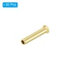 PATIKIL Brass Compression Insert for 1/8" Tube OD, 30 Pack