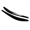 Black Headlight Eye Lid Cover Styling Trim Eyebrows Decoration Replacement