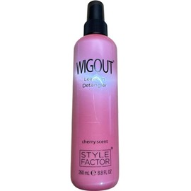 Style Factor Wigout Leave-In Detangler 8.8oz - Cherry Scent. Leave In Conditioner Spray for Salon, Home Use (All Hair Types).