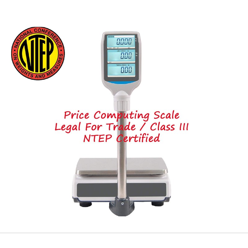 Easy Weigh Price Computing Scale NTEP Certified Class III Weighs