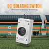 Pjerjzn Solar Panel Disconnect Switch 32Amps 1200V 4P DC Isolator