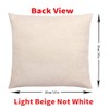 KAKABUQU Easter Bunny Throw Pillow Cover 18 x 18 Set