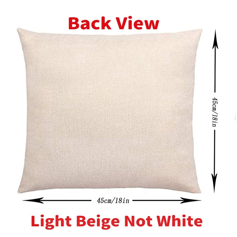 KAKABUQU Easter Bunny Throw Pillow Cover 18 x 18 Set