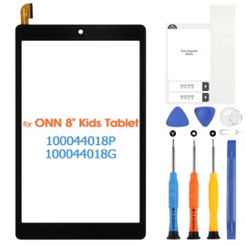 Touchscreen for ONN 8" Kids Tablet Screen Replacement, Touch Screen for ONN 100044018G 100044018P Digitizer Glass Panel with Repair Tools (Not LCD)