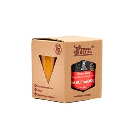 FUEGO MEXIKA | Néctar Ígneo: Ataulfo Mango-Habanero Hot Salsa - made with 70% Mango Pulp content, Habanero Chili and Virgin Olive Oil.