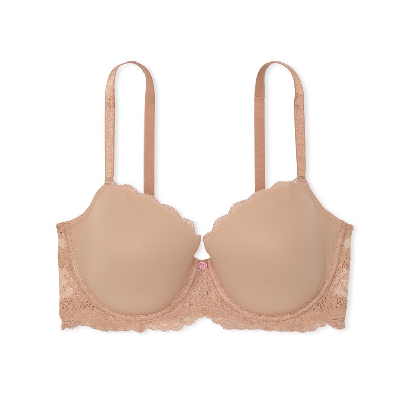 Smooth & Lace Lightly Lined Classic Coverage Demi Bra