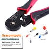 Hexagonal Crimper, Grasomtools SO 16-6 Self-Adjusting Crimping Tool and Hexagonal