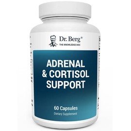 Adrenal & Cortisol Support - 60 Vegetable Capsules Healthcare Edible Fitness Supplement Dietary Vitamin