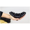 Marengos FLEX Massage Curry Comb Black / Grey