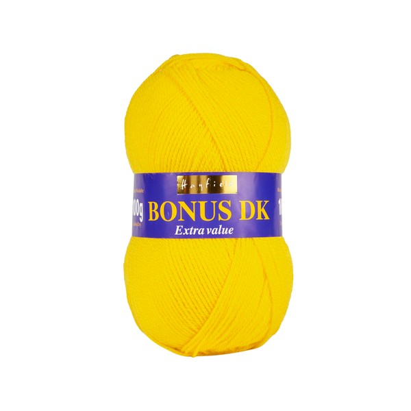 Hayfield Bonus DK Double Knitting Yarn, Cornfield (574), 100g by