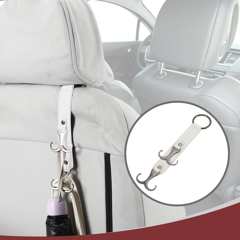 HEROFFIX 1 Stück für Geldbörsen und Taschen, Regenschirme usw. Auto-Kopfstützenhaken