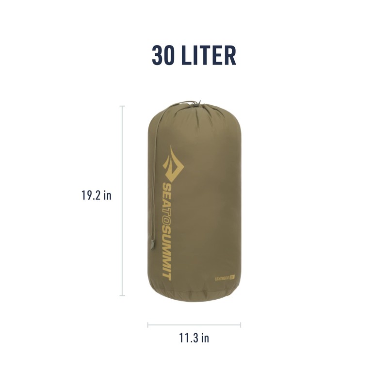Sea to Summit Lightweight Stuff Sack 30 L Olive -