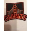 SF San Francisco Giants Vintage Embroidered Iron On Patch 4.5"