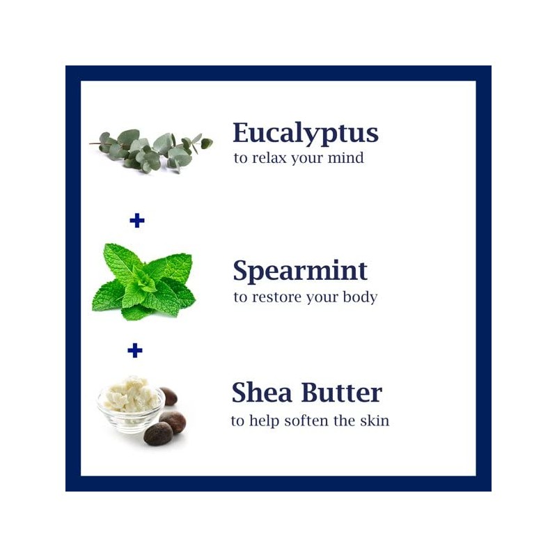 Dr Teal's Desodorante Libre de Aluminio, Aceite Escenciale de Eucalipto,