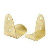 uxcell Picture Photo Frame Metal Brace Bracket Hanger Gold Tone