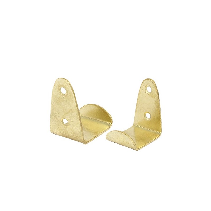 uxcell Picture Photo Frame Metal Brace Bracket Hanger Gold Tone