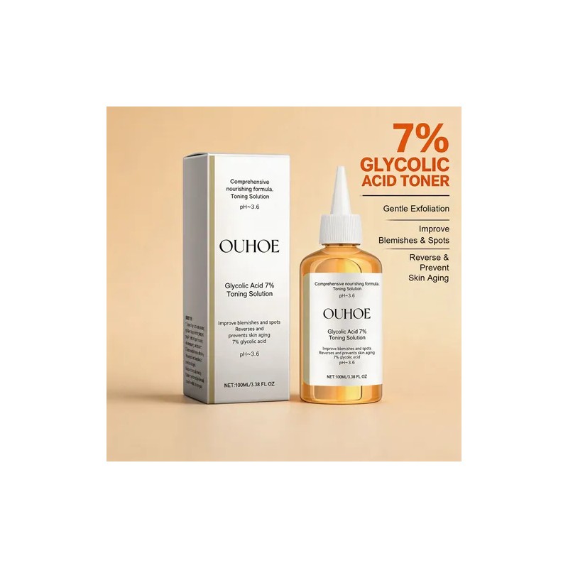 Tónico Ácido Glicólico 7% Antimanchas Antiedad 100ml -ph3.6