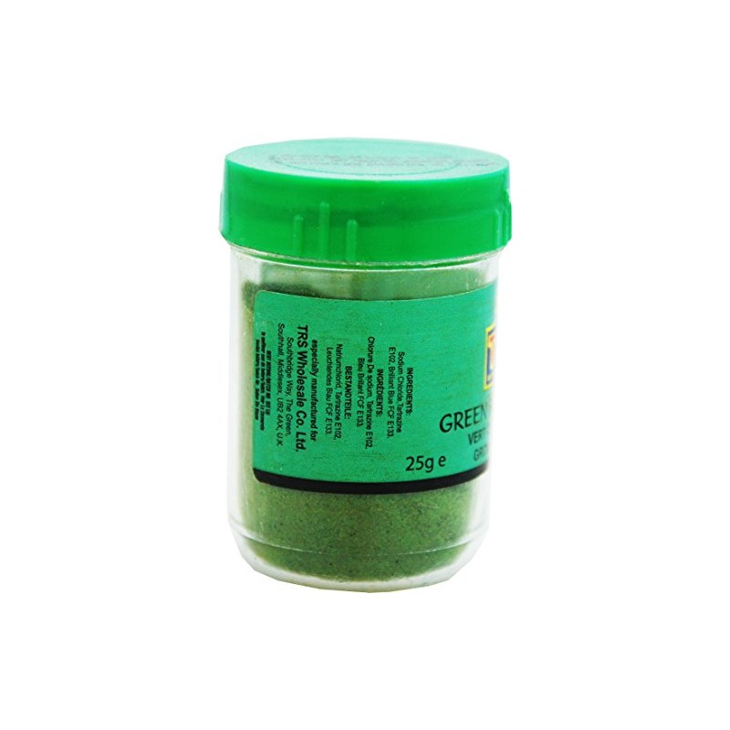 TRS Green Food Colour 25g