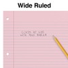 STAPLES Wide Ruled Filler Paper, 8” x 10.5”, White, 120