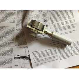 Cross Hatch Adhesion Tester Kit with Rotating 3-Blade Head & Test Result Chart - Precision Tool for Paint, Coating, Plating, Spray Finish Surfaces