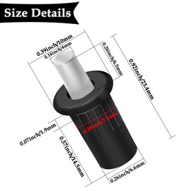 Aifeier ET 8 Pieces Cabinet Door Repair Pins Damper Replacement Repair Pins Blinds Spring Loaded Furniture Fittings Door Spring Parts