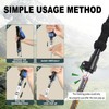 Colefunmit Trekking Poles Lightweight Collapsible Hiking Poles Folding Aluminum Walking