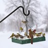 MIXXIDEA Extended Fence Deck Hook Rail Heavy Duty Bird Feeder
