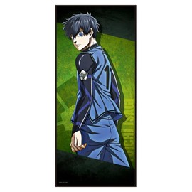 Blue Rock Anime Character Large Towel C with Can Badge [Kiyoshi Seiichi]