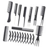 IWOWHERO 1 Set Male Styling Comb Set Multi Functional Hairdressing