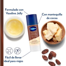 Vaseline - Bálsamo Corporal En Barra (1 Pieza de 40 g.) Cocoa Shimmer