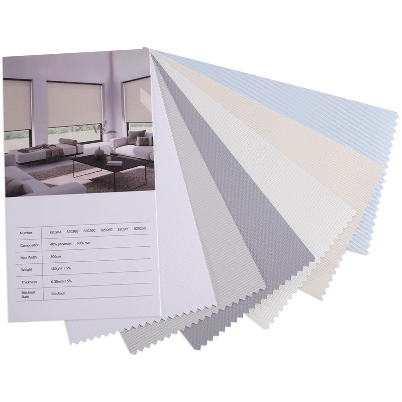 Zshine Motorized Blackout Window Blinds Customize Width (23-95 Inches) Remote