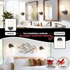 Nekhung Battery Operated Wall Sconce Set of 2, Wireless Wall