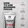 Reflex Nutrition Morning Focus Nootropic Powder – Stimulant-Free Including Caffeine