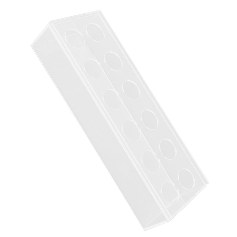 Clear Acrylic Vase Rectangular Elegant Centerpiece Flower Vase for Home