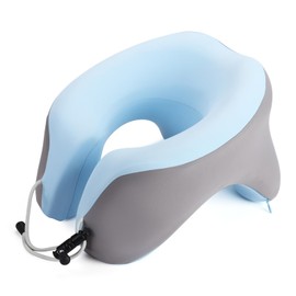 Zenreverie Easy Breath Face Down Pillow-Premium Memory Foam Travel Neck Pillow-Ideal for Headrest and Eye Surgery Support