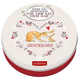 Adventskalender in der Dose. Weißt du eigentlich, wie lieb ich dich hab?: Adventskalender