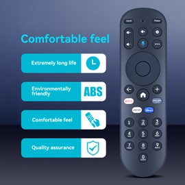 ZWP MG3-R34010 / 297107 Replacement for Xumo TV Remote Control, Compatible with Pioneer CP-RC1NA-23 PN43-751-24U PN50-751-24U PN55-751-24U PN65-751-24U (No Voice Function)