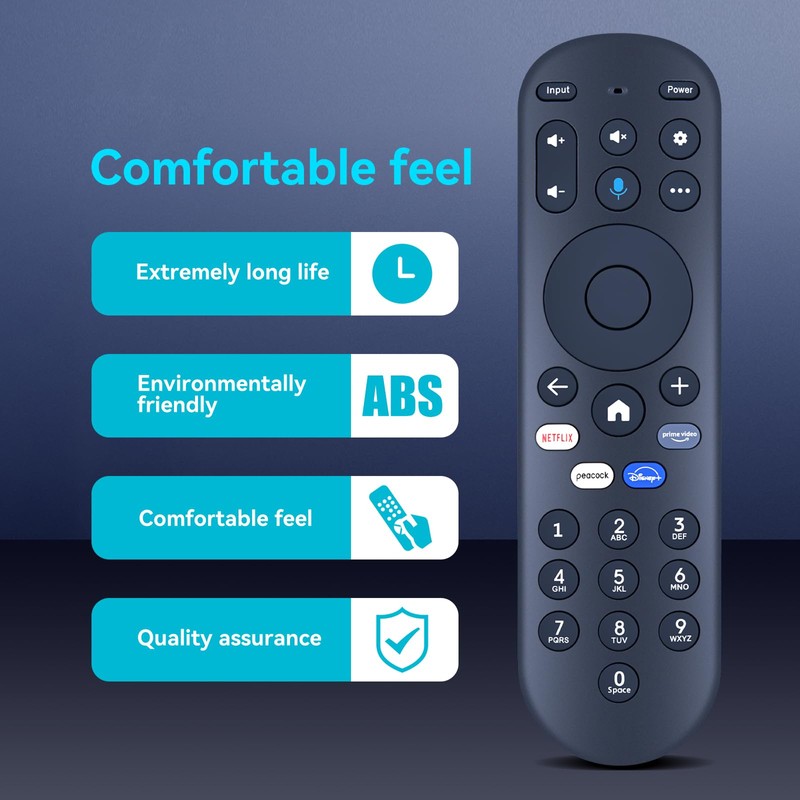 ZWP MG3-R34010 / 297107 Replacement for Xumo TV Remote Control,