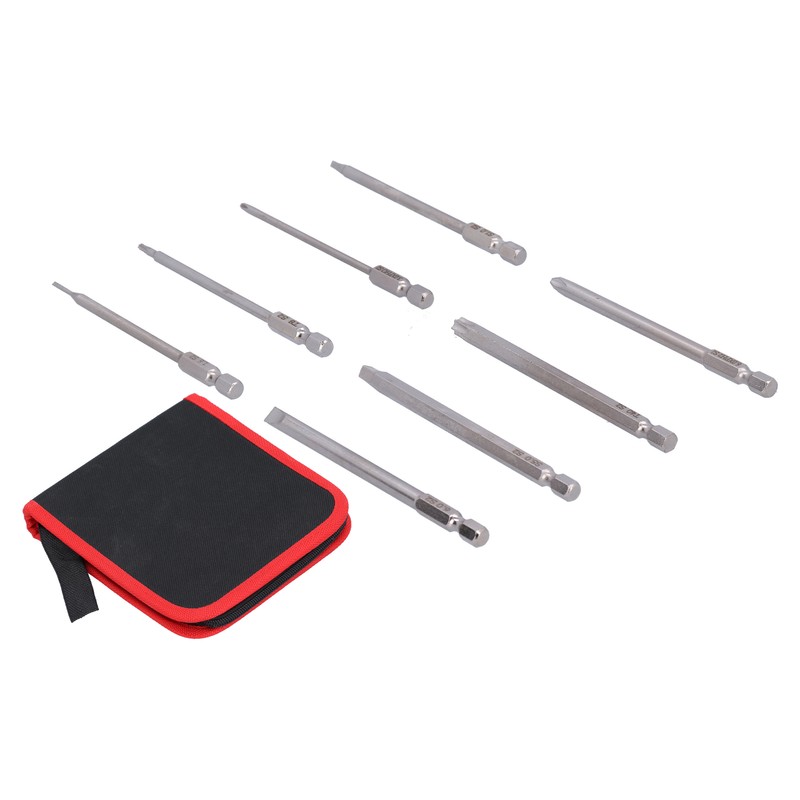 30Pcs Screwdriver Bit Magnetic Metal Slot Star Cross Tool Set