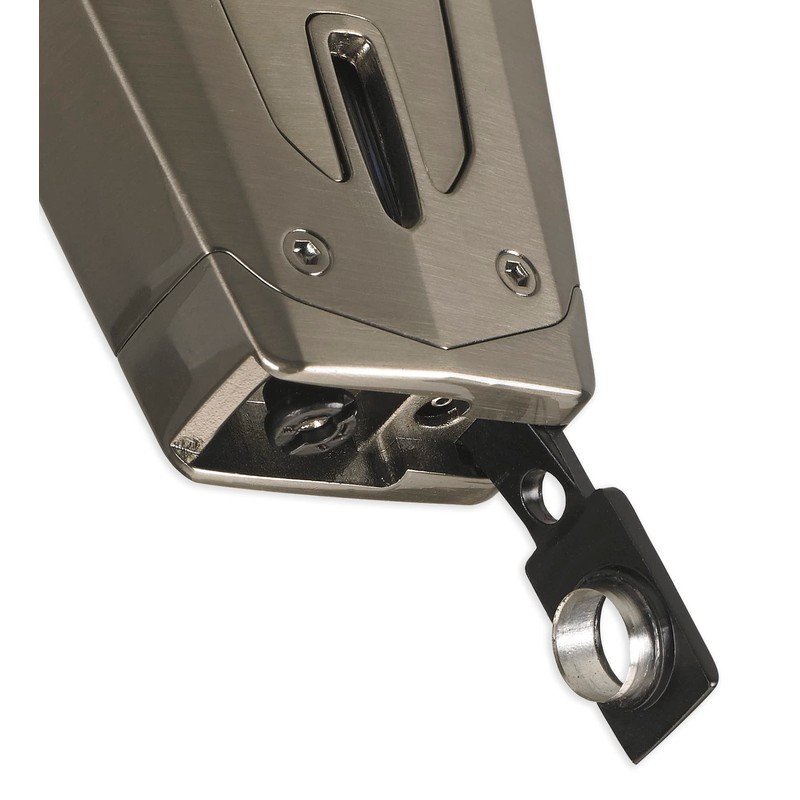 Lotus Fusion Cigar Lighter with Triple Pinpoint Torch Flames, Single