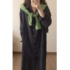 GGUHHU Womens Chic Button Down Rolled-Up Sleeve Long Cotton Blouse