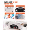 High-Temperature Cleaning Box for Metal Tools, 1.5L Capacity Dry Heat