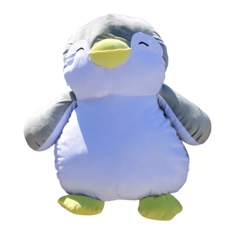 Peluche Gigante Pingüino Extrasuave 8ocm