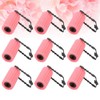12 Piezas Bigudí de Espuma Rosa para Rizar Cabello sin