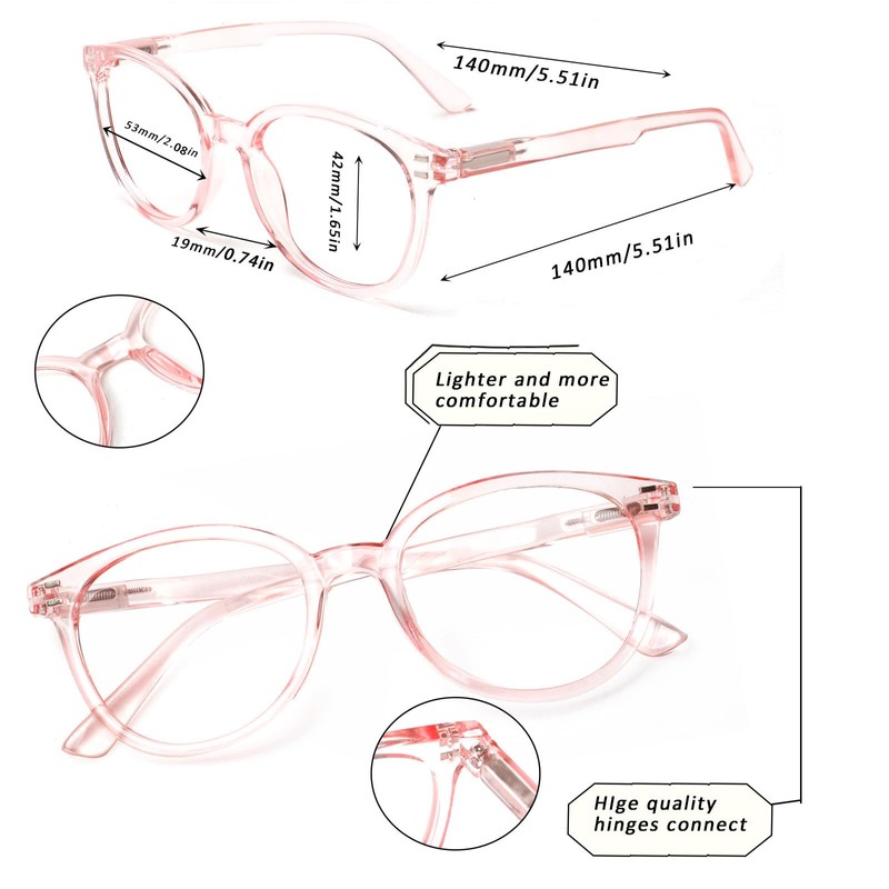 3 Pack Reading Glasses Spring Hinge Stylish Readers Black/Tortoise for